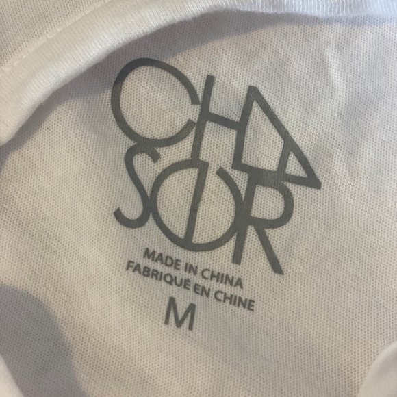 Chaser Woodstock Paint Splatter Hem Tshirt NWT​​​​​​​​​​ - Picture 8 of 8